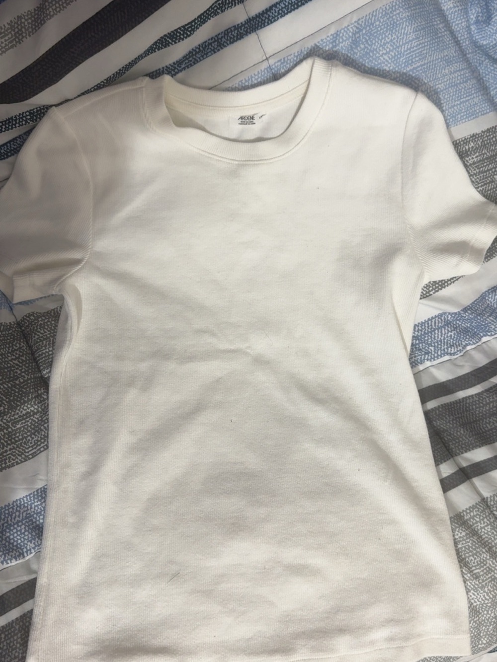 Ardene, white plain fitted shirt